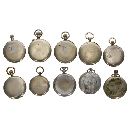 159 - Ten assorted pocket watches (10)