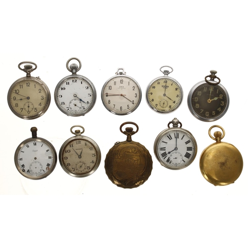 146 - Ten assorted pocket watches (10)