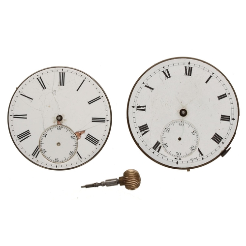 162 - Two repeater pocket watch movements (2)