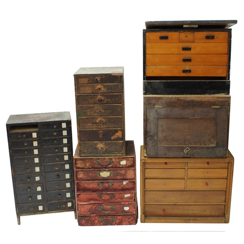 399 - Six assorted storage chests