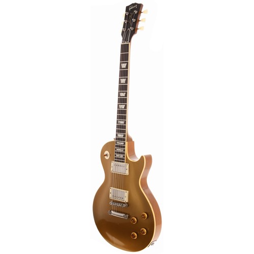 27 - Bernie Marsden - Gibson Gold Top conversion Les Paul model electric guitar, made in USA, later stamp... 