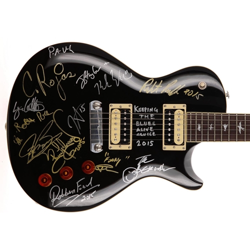 84 - Bernie Marsden - stage used and autographed 2013 Paul Reed Smith (PRS) SE Bernie Marsden Signature e... 