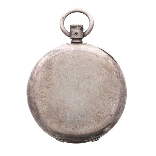 1104 - Stauffer & Co. (S&Co.) Peerless silver (0.935) lever half hunter pocket watch, signed gilt f... 