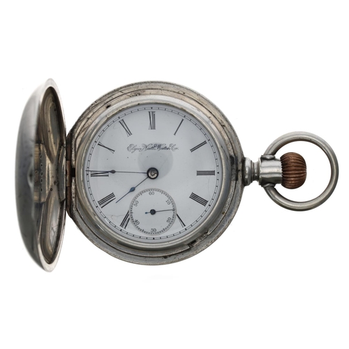 851 - Elgin National Watch Co. 'G.M. Wheeler' lever set hunter pocket watch, circa 1893, serial no. 506029... 