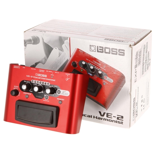 127 - Bernie Marsden - Boss VE-2 Vocal Harmonist guitar pedal, boxed