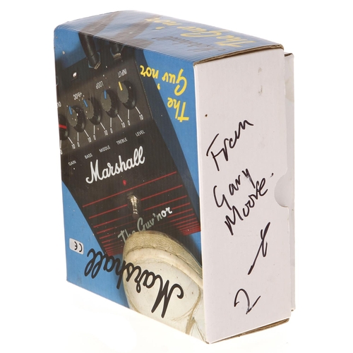 133 - Bernie Marsden and Gary Moore interest - Marshall The Guv'nor guitar pedal, made in Korea, ser. no. ... 