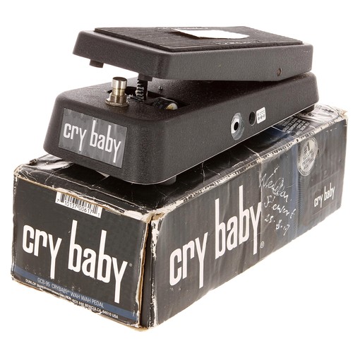 138 - Bernie Marsden - Jim Dunlop GCB-95 Cry Baby guitar pedal, boxed