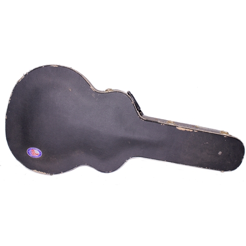 176 - Bernie Marsden - acoustic guitar hard case suitable for a J200 type acoustic guitar, with space for ... 