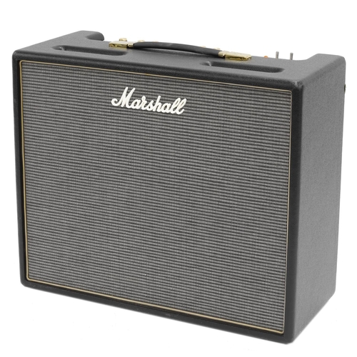 87 - Bernie Marsden - Marshall Origin 50 guitar amplifier, made in Vietnam, ser. no. V010A6352H, with dus... 