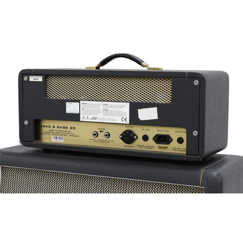 91 - Bernie Marsden - 2004 Marshall Lead & Bass 20 2061X guitar amplifier head, made in England, ser.... 