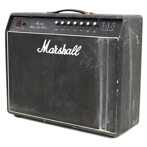 95 - Bernie Marsden - Marshall Master Lead Combo guitar amplifier in need of restoration