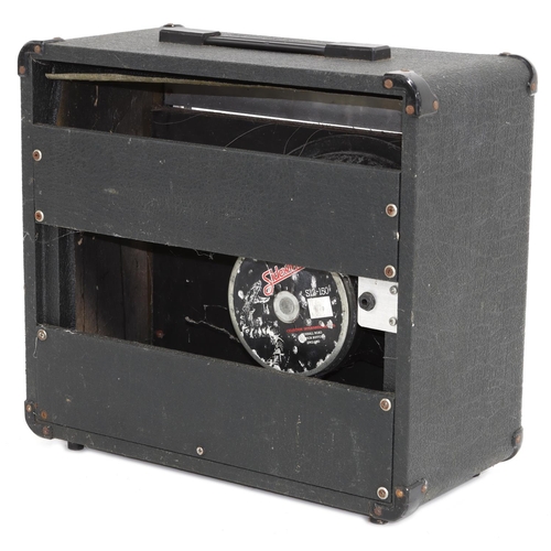 96 - Bernie Marsden - custom made guitar amplifier speaker cabinet, made with an unused Marshall 75 Rever... 