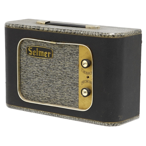 108 - Bernie Marsden - Selmer Little Giant guitar amplifier, made in England, circa 1964, ser. no. 14748*T... 