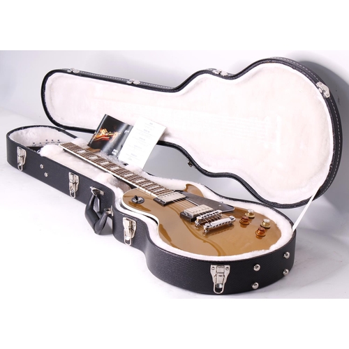 457 - 2012 Gibson Joe Bonamassa Gold Top Les Paul Standard Limited Edition electric guitar, made in USA; B... 