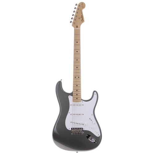 391 - 2016 Fender Eric Clapton Stratocaster electric guitar, made in USA; Body: metallic pewter in excelle... 