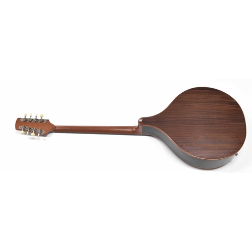 1533 - Good Irish bouzouki by and labelled Ted Barnes, Maker of Stringed Instruments and signed and dated A... 