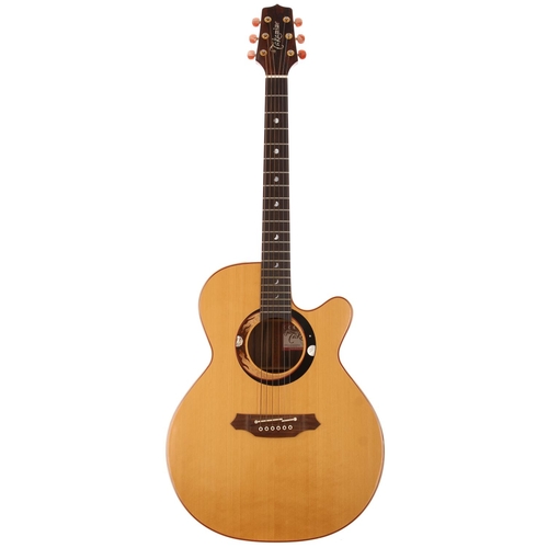 539 - 1998 Takamine Limited Edition Ltd '98 electro-acoustic guitar, made in Japan; Back and sides: lamina... 