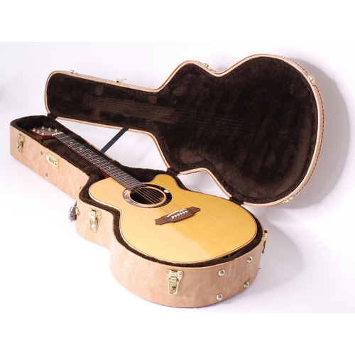 539 - 1998 Takamine Limited Edition Ltd '98 electro-acoustic guitar, made in Japan; Back and sides: lamina... 