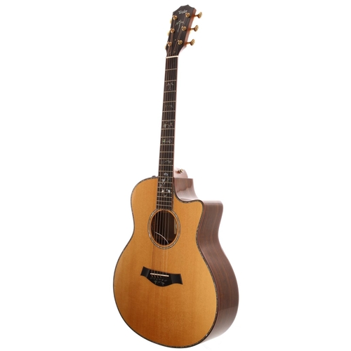 516 - 2014 Taylor 916CE Grand Symphony electro-acoustic guitar, made in USA; Back and sides: Indian rosewo... 