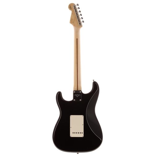 397 - 2011 Fender Custom Shop Eric Clapton Blackie Stratocaster electric guitar, made in USA; Body: black ... 