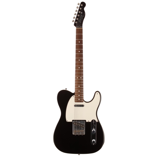 423 - 2013 Squier by Fender Classic Vibe Telecaster Custom with matching headstock; Body: black finish, mi... 