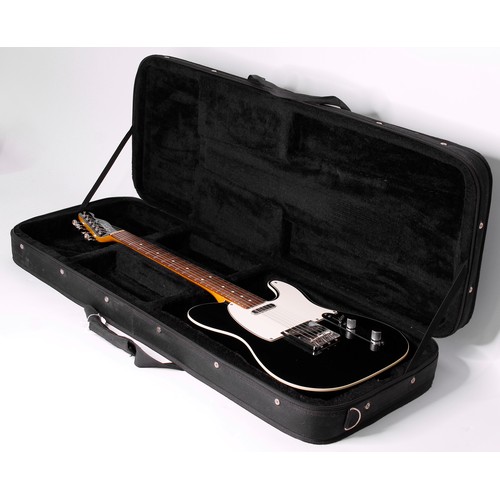 423 - 2013 Squier by Fender Classic Vibe Telecaster Custom with matching headstock; Body: black finish, mi... 