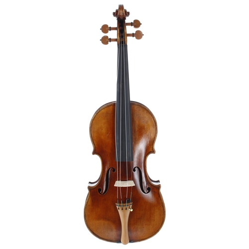 2420 - Good violin labelled Charles Gaillard, no. 20, Rue Notre-Dame de Rouvrahoe, no. 20, Paris 1869, the ... 