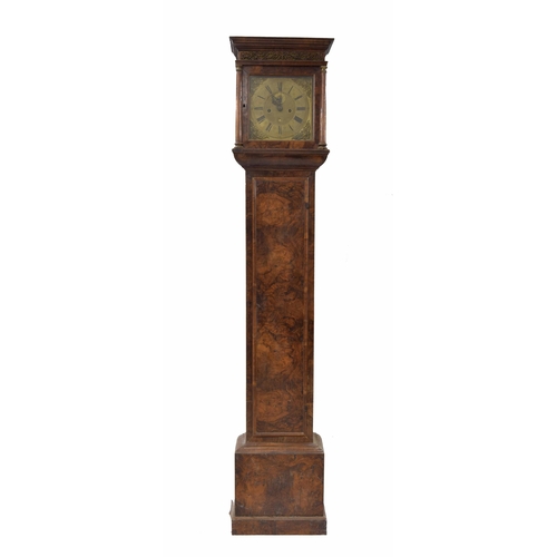 1805 - Walnut eight day longcase clock with five pillar movement, the 11