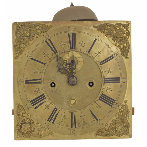 1805 - Walnut eight day longcase clock with five pillar movement, the 11