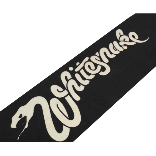 249 - Bernie Marsden - original Whitesnake Saints & Sinners tour scarf