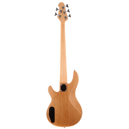 260 - Ian Bairnson - Yamaha BBN5 five string bass guitar, made in Taiwan, ser. no. MX24258; Body: natural ... 