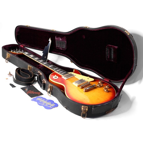 269 - Ian Bairnson & Kate Bush - studio and stage used 1974 Gibson Les Paul Custom 20th Anniversary el... 