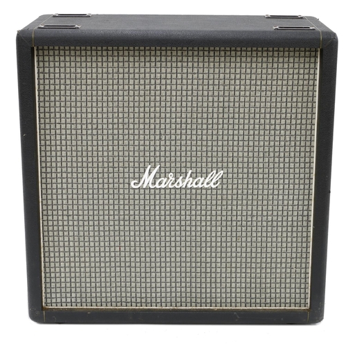 101 - Bernie Marsden - 1994 Marshall 1960BX 4 x 12 guitar amplifier speaker cabinet, made in England, ser.... 