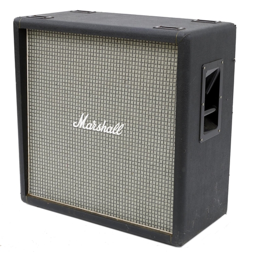 101 - Bernie Marsden - 1994 Marshall 1960BX 4 x 12 guitar amplifier speaker cabinet, made in England, ser.... 