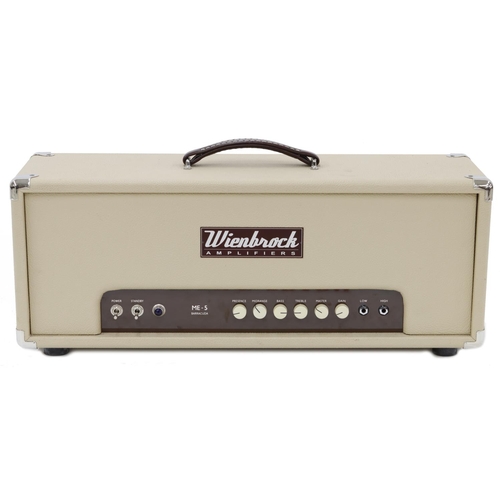 118 - Bernie Marsden - Wienbrock Amplifiers ME-5 Barracuda Bernie Marsden guitar amplifier head, made in E... 