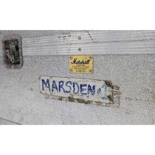 97 - Bernie Marsden - stage used 1997 Marshall JCM 2000 Dual Super Lead guitar amplifier head, made in En... 