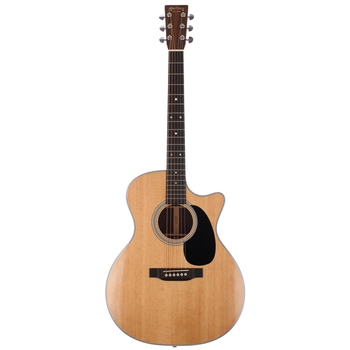 512 - 2016 C.F. Martin GPC-28E electro-acoustic guitar, made in USA; Back and sides: Indian rosewood; Top:... 