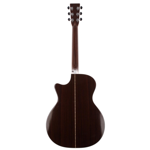 512 - 2016 C.F. Martin GPC-28E electro-acoustic guitar, made in USA; Back and sides: Indian rosewood; Top:... 