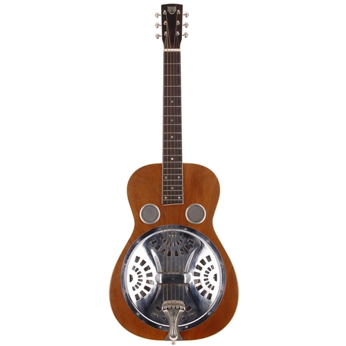 656 - Dobro Jerry Douglas Signature square neck resonator guitar, made in USA, circa 2005; Body: natural f... 