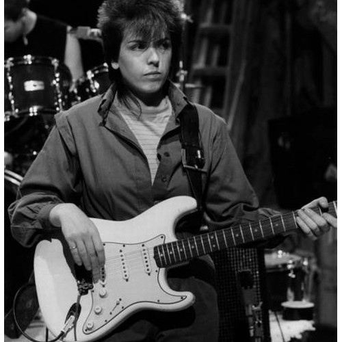 304 - Deirdre Cartwright - TV used 1964 Fender Stratocaster electric guitar, made in USA, ser. no. L21909;... 