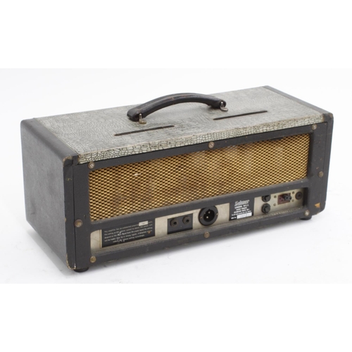 1042 - Selmer Truvoice Treble-N-Bass Fifty guitar amplifier head, made in England, circa 1965*Please note: ... 