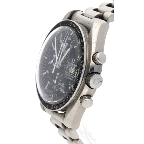 415 - Rare Omega Speedmaster 'Holy Grail' Chronograph automatic stainless steel gentleman's wristwatch, re... 