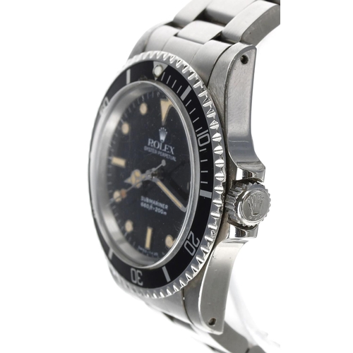 430 - Rolex Oyster Perpetual Submariner stainless steel gentleman's wristwatch, reference no. 5513, serial... 