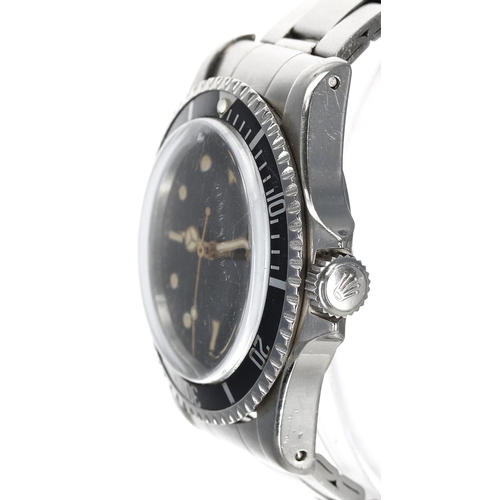 465 - Rare Tudor Oyster-Prince Submariner stainless steel gentleman's wristwatch with the pointed crown gu... 