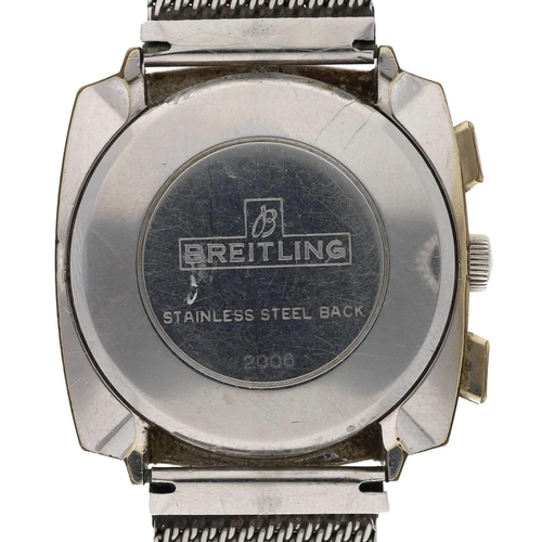 494 - Breitling Top Time Chronograph gentleman's wristwatch, reference 2006, serial no. 1133xxx, circa 196... 