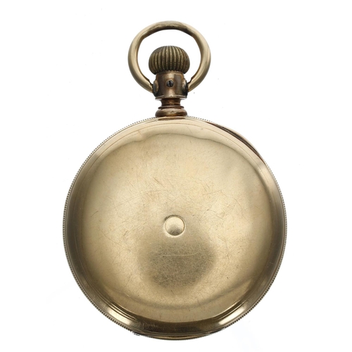 865 - American Waltham 'Riverside' 18ct lever set hunter pocket watch, circa 1886, serial no. 3190461, sig... 