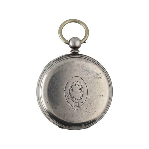 898 - American Waltham 'Martyn Sq.' silver lever pocket watch, circa 1884, serial no. 2599052, signed move... 