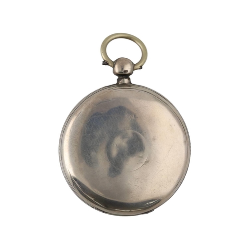 899 - Elgin National Watch Co. silver lever pocket watch, circa 1874, serial no. 425720, signed movement w... 