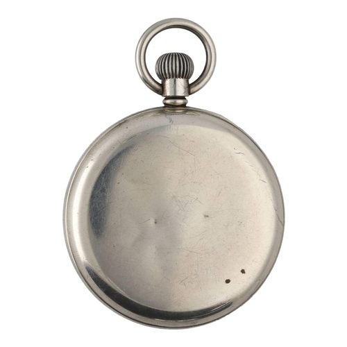 909 - American Waltham 'Traveler' silver lever pocket watch, circa 1902, serial no. 11399972, signed movem... 