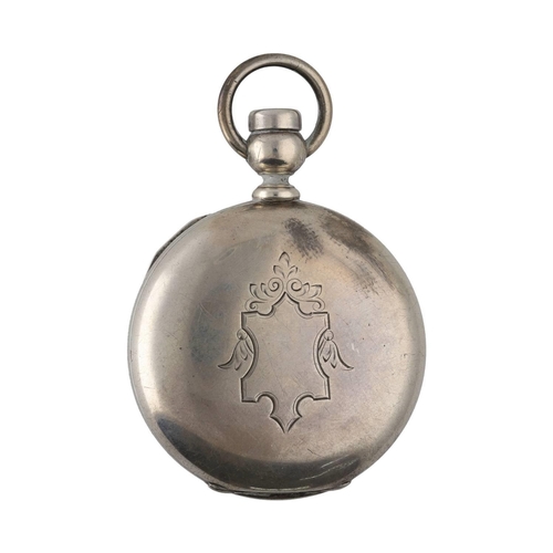 924 - American Waltham lever hunter pocket watch, circa 1906, serial no. 15423207, signed movement with Sa... 